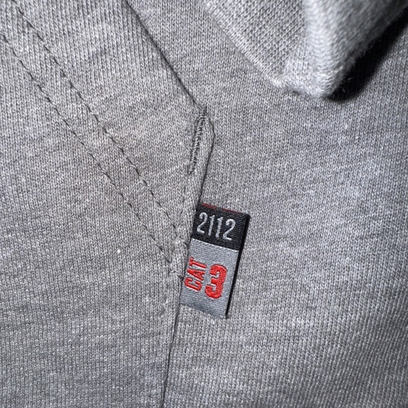 Carhartt Men FR TS4982-FRM Flame Resistant Hoodie CAT3 2112 Gray Medium TALL NEW - Picture 4 of 16